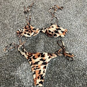 Cheetah bikini
